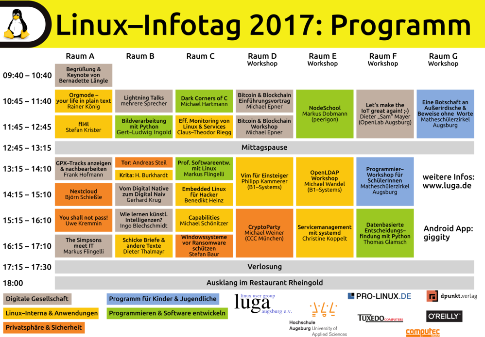 Vortrags- und
    Workshopprogramm des LIT 2017